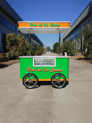 Jekeen Gepersonaliseerde Gelato Pedaling Vending Van IJs Cream Food Bike