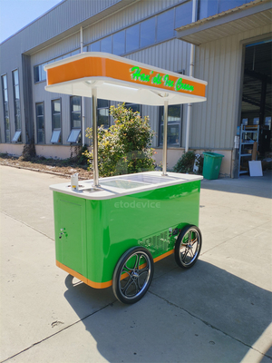 Jekeen Gepersonaliseerde Gelato Pedaling Vending Van IJs Cream Food Bike