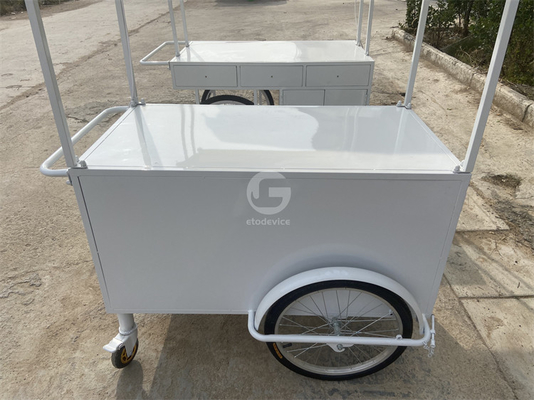 Chinees ijs mobiel goedkoop straat crepe fastfood kar driewieler mobiele food truck
