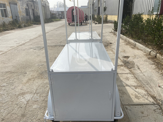 Chinees ijs mobiel goedkoop straat crepe fastfood kar driewieler mobiele food truck