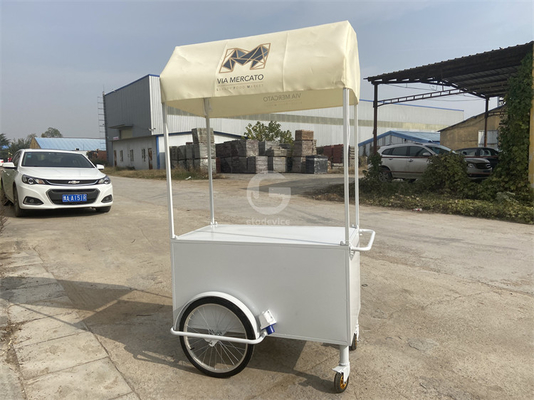 IJsschepenwinkel zacht frituren mini klassieke bar scooter push cart