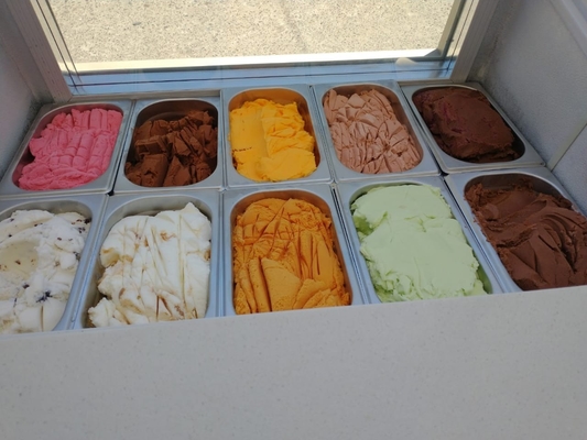 Mobiele voeding snack ijs winkelmandje te koop