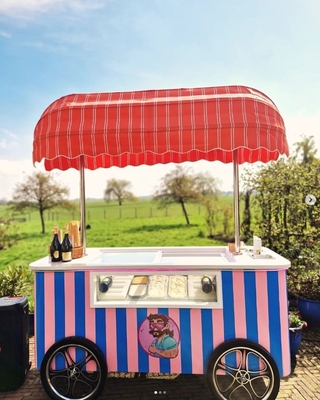 Popsicle IJs Cream Cart te koop / Mobiele IJs Cream Cart