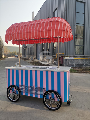 Popsicle IJs Cream Cart te koop / Mobiele IJs Cream Cart