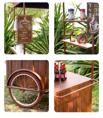 Mobile Coffee Emporium De ultieme Pedal Cart keuken ervaring