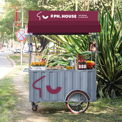 Glanzige rollende zware handtruck voor efficiënte materiaalbehandeling