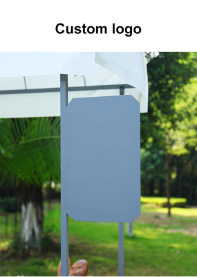 Gepersonaliseerd logo grootte Mobiele Food Cart Business hand push cart voor de verkoop Koffie snoep IJs Cream Cart