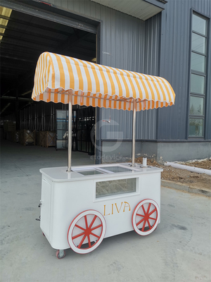 IJsschepen op het strand IJsschepen met koelkast