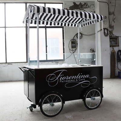 Wheely Delicious Go-To Bike Food Cart voor Goodness snacks business