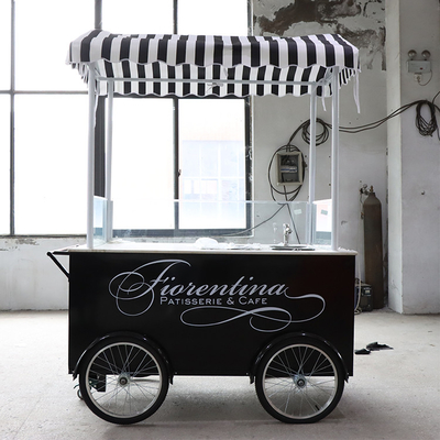 Wheely Delicious Go-To Bike Food Cart voor Goodness snacks business