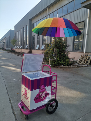 IJs-Vending Cart For Sale concession snack food push cart mobiele verkoopmandje