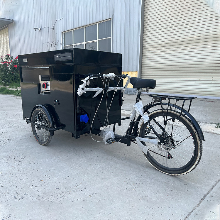 GL-MQ270 Koffiekar Fiets Voorkas Grootte 1300x750x700mm voor eenvoudig onderhoud