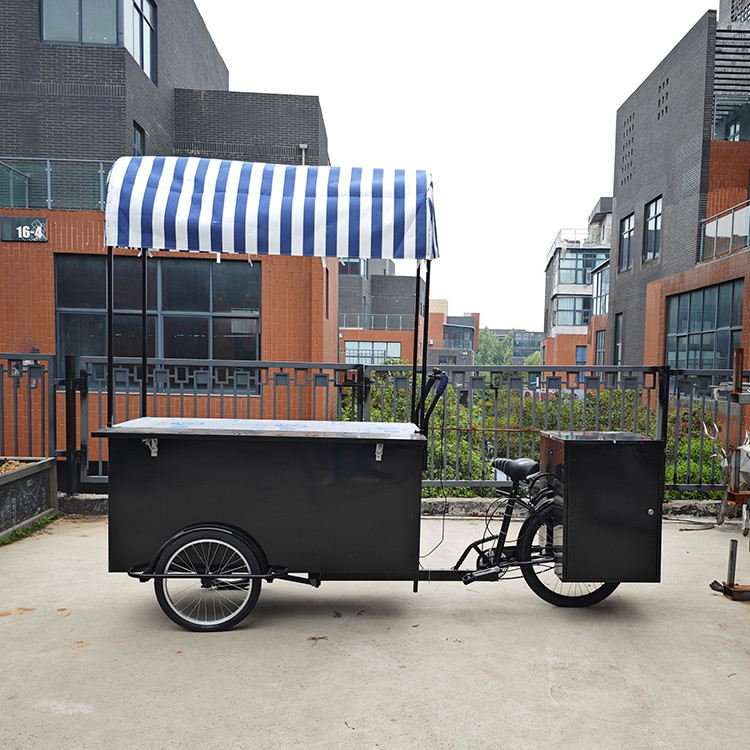 Bakkerij Toepassingsvelden Alle kleuren Commerciële koffiekar fiets Voedsel Vending fiets
