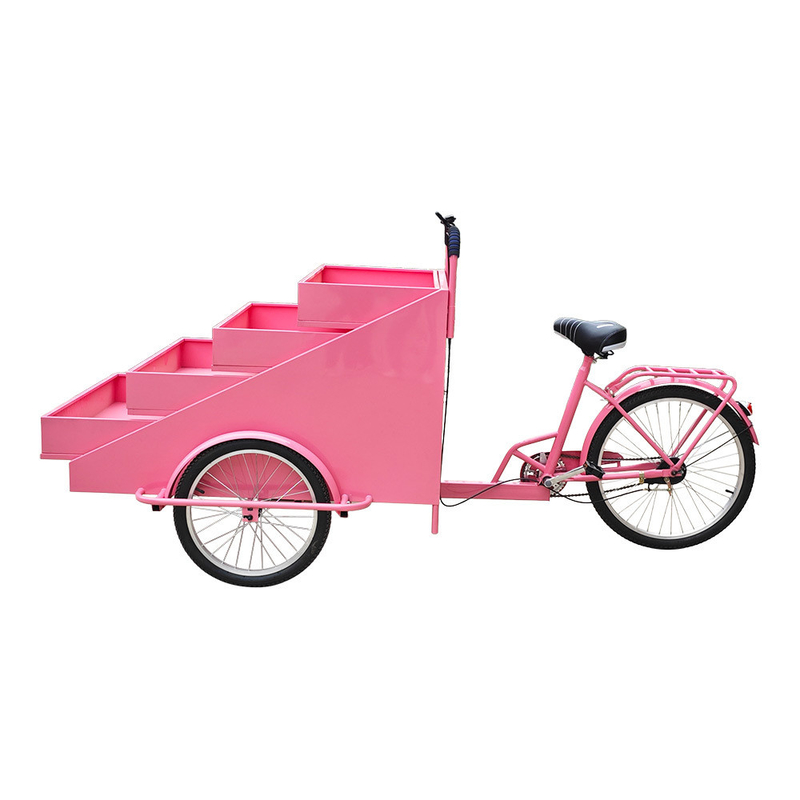 Street Vending Mobile Trolley Vendor Cart voor gezonde snack opties Energie Mining