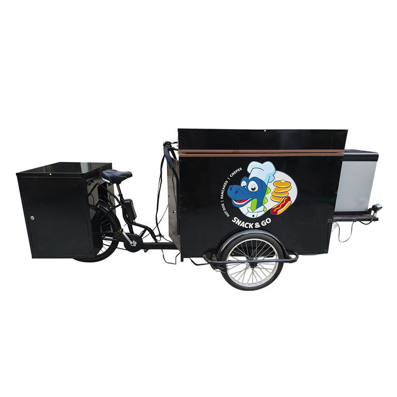 Straat Hotdog Food Cart Perfect voor 1-2 personen en mondverwaterende hamburgers